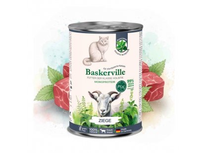 Фото 3 -  влажный корм (консервы) Baskerville Holistic Sterilised консервы для стерилизованных кошек КОЗА