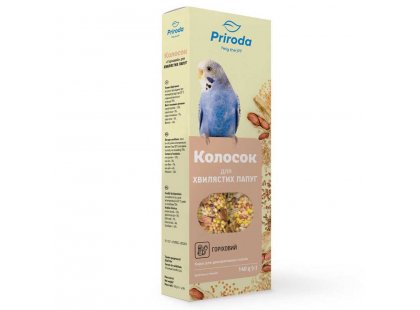 Фото - Природа Колосок Ореховый лакомство для волнистых попугаев лакомства для птиц Природа Колосок Ореховый лакомство для волнистых попугаев