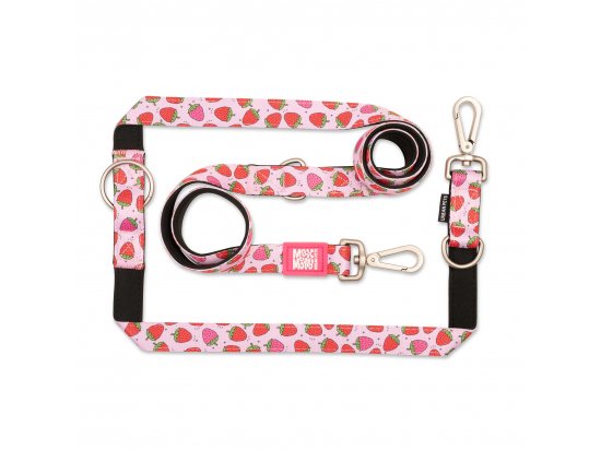 Фото - амуниция Max & Molly Urban Pets Multi-Function Leash многофункциональный поводок для собак Strawberry