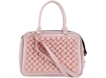 Фото 2 -  переноски, сумки, рюкзаки Misoko&Co (Мисоко и Ко) Дорожная сумка для собак 40195, розовый