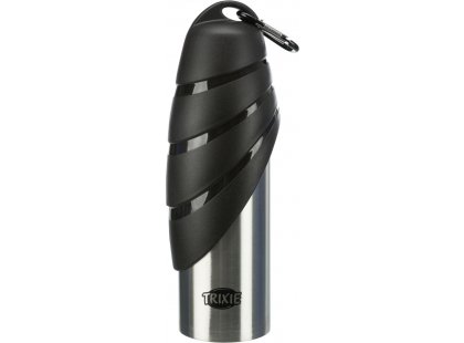 Фото - Trixie Bottle with Bowl Поилка дорожная для животных миски, поилки, фонтаны Trixie Bottle with Bowl Поилка дорожная для животных