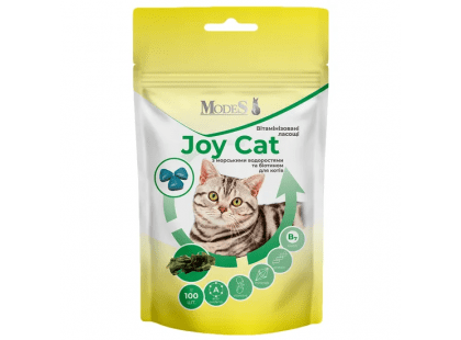 Фото - Modes Joy Cat вітамінізовані ласощі для котів МОРСЬКІ ВОДОРОСТІ та БІОТИН ласощі Modes Joy Cat вітамінізовані ласощі для котів МОРСЬКІ ВОДОРОСТІ та БІОТИН
