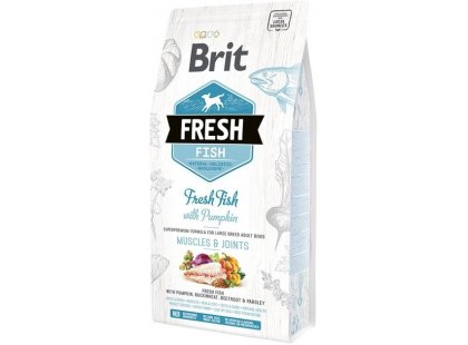 Фото - Brit Fresh Dog Adult Large Muscles & Joints Fish with Pumpkin сухой корм для собак крупных пород для мышц и суставов РЫБА и ТЫКВА сухой корм Brit Fresh Dog Adult Large Muscles & Joints Fish with Pumpkin сухой корм для собак крупных пород для мышц и суставов РЫБА и ТЫКВА