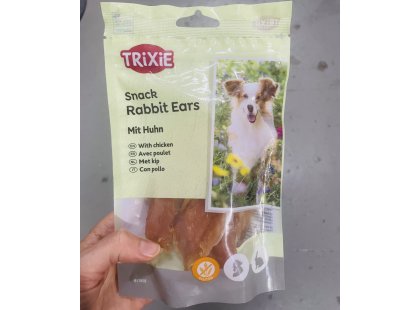 Фото 4 -  ласощі Trixie PREMIO RABBIT EARS ласощі для собак Вуха кроля і курка