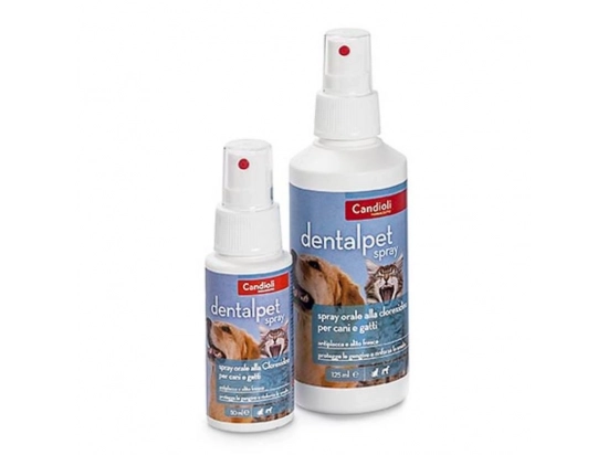 Фото - для зубов и пасти Candioli (Кандиоли) DentalPet Spray (Дентал Пет Спрей) спрей для ухода за ротовой полостью собак и кошек