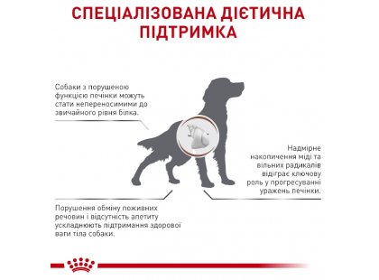 Фото 4 -  ветеринарные корма Royal Canin HEPATIC HF16 (ГЕПАТИК) сухой лечебный корм для собак