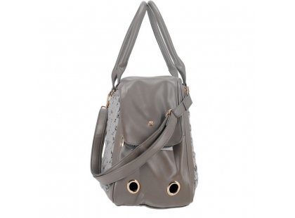 Фото 4 -  переноски, сумки, рюкзаки Misoko&Co (Мисоко и Ко) Дорожная сумка для собак 40195, серый