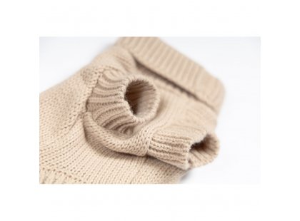 Фото 4 -  одежда Pet Fashion Sam свитер для собак, бежевый