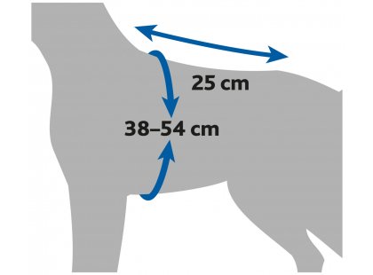 Фото 6 -  одяг Trixie Захисний світловідбиваючий жилет для собак, жовтий неон