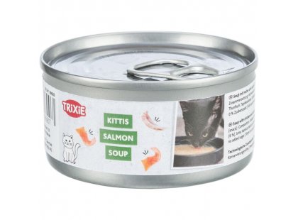 Фото - Trixie Kittis Salmon Soup влажный корм для кошек КУРИЦА и ЛОСОСЬ (42692) влажный корм (консервы) Trixie Kittis Salmon Soup влажный корм для кошек КУРИЦА и ЛОСОСЬ (42692)