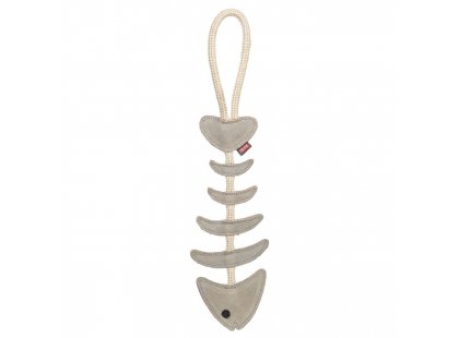 Фото - Trixie Fish Bone on Rope игрушка из кожи для собак СКЕЛЕТ РЫБЫ НА ВЕРЕВКЕ (35993) игрушки Trixie Fish Bone on Rope игрушка из кожи для собак СКЕЛЕТ РЫБЫ НА ВЕРЕВКЕ (35993)