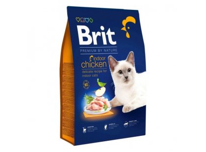 Фото - Brit Premium Cat Indoor Chicken сухой корм для кошек, живущих в помещении КУРИЦА сухой корм Brit Premium Cat Indoor Chicken сухой корм для кошек, живущих в помещении КУРИЦА