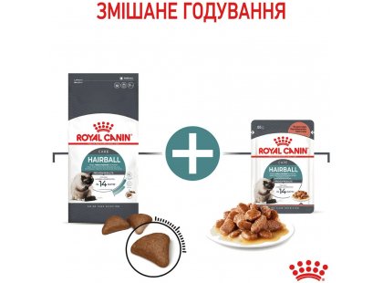 Фото 5 -  сухой корм Royal Canin HAIRBALL CARE (ХЕЙРБОЛЛ КЕАР) сухой корм для взрослых кошек