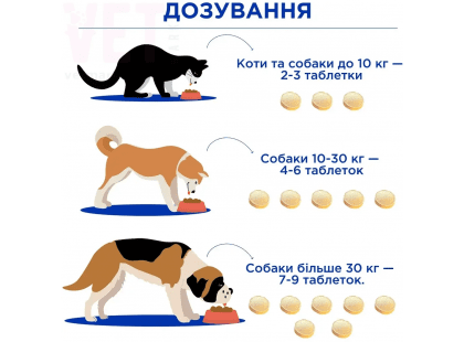Фото 3 -  вітаміни та мінерали Modes Ultra Vit Biotin + Taurine вітамінно-мінеральний комплекс для котів і собак