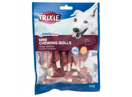 Фото - лакомства Trixie Chewing Rolls with Duck жевательные палочки с уткой - лакомство для собак