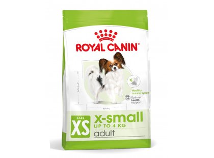 Фото 2 -  сухий корм Royal Canin X-SMALL ADULT (СОБАКИ ДРІБНИХ ПОРІД ЕДАЛТ) корм для собак від 10 місяців