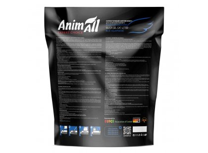 Фото 3 -  наполнители AnimAll Blue Aquamarine cиликагелевый наполнитель для кошачьего туалета ГОЛУБОЙ АКВАМАРИН