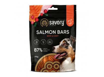 Фото - Savory Bars With Salmon лакомство для собак БАТОНЧИКИ С ЛОСОСЕМ лакомства Savory Bars With Salmon лакомство для собак БАТОНЧИКИ С ЛОСОСЕМ