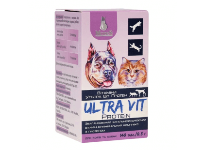 Фото - Modes Ultra Vit Protein вітамінно-мінеральний комплекс для котів і собак вітаміни та мінерали Modes Ultra Vit Protein вітамінно-мінеральний комплекс для котів і собак