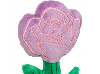 Фото 2 -  игрушки Trixie Valentine игрушка к дню Св. Валентина для собак РОЗА, сиреневый
