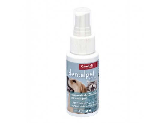 Фото - для зубів та пащі Candioli (Кандіолі) DentalPet Spray (Дентал Пет Спрей) спрей для догляду за ротовою порожниною собак та котів