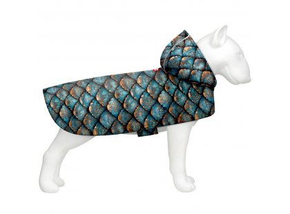 Фото - Collar WAUDOG Clothes дождевик-накидка з капюшоном для собак, ЧЕШУЯ одежда Collar WAUDOG Clothes дождевик-накидка з капюшоном для собак, ЧЕШУЯ