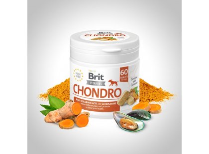 Фото 2 -  для кісток та суглобів (опорно-рухового апарату) Brit Vitamins Chondro вітаміни для собак для суглобів