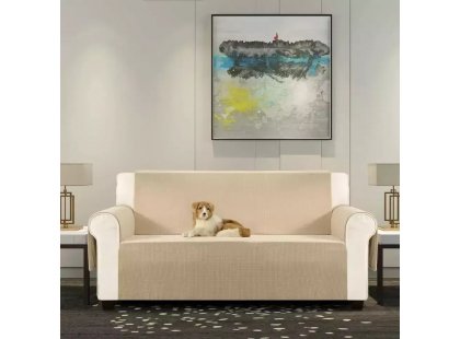 Фото - Senful Modern Sofa Cover водонепроникний чохол на диван, бежевий лежаки, матраси, килимки та будиночки Senful Modern Sofa Cover водонепроникний чохол на диван, бежевий