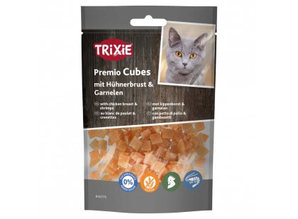 Фото - Trixie Premio Cubes ласощі для котів КУРЯЧА ГРУДКА І КРЕВЕТКА (42775) ласощі Trixie Premio Cubes ласощі для котів КУРЯЧА ГРУДКА І КРЕВЕТКА (42775)