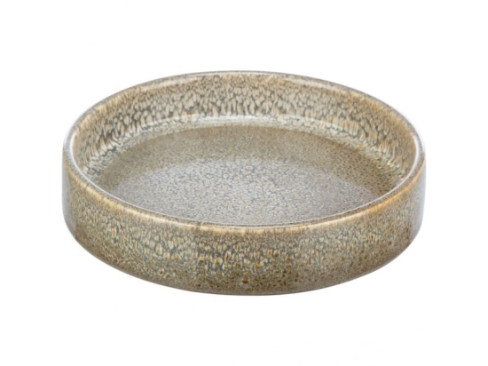 Фото - Trixie Ceramic Bowl керамическая миска неглубокая, коричневый миски, поилки, фонтаны Trixie Ceramic Bowl керамическая миска неглубокая, коричневый