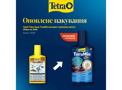 Фото 2 -  подготовка пресной воды Tetra Aqua ToruMin экстракт гуминовых кислот