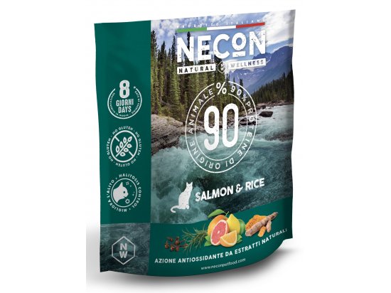 Фото - сухой корм Necon Natural Wellness Adult Salmon & Rice сухой корм для кошек ЛОСОСЬ И РИС