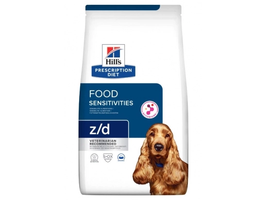 Фото - ветеринарні корми Hill's Prescription Diet Canine z/d Food Sensitivities корм для собак із чутливим травленням