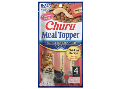 Фото - Inaba Churu Meal Topper Chiken лакомство для кошек, мусс КУРИЦА лакомства Inaba Churu Meal Topper Chiken лакомство для кошек, мусс КУРИЦА