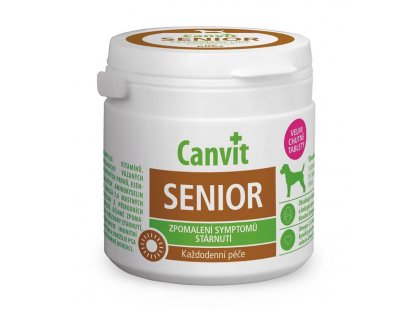Фото 2 -  вітаміни та мінерали Canvit Senior (Сеньйор) таблетки з Омега-3 та Омега-6 для собак від 7 років