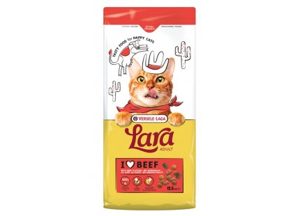 Фото - Lara ADULT BEEF сухий корм для котів яловичина сухий корм Lara ADULT BEEF сухий корм для котів яловичина