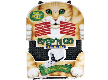 Фото - Flamingo LITTER BOX MAT коврик под туалет для кошек, пластик аксессуары, совки, пакеты для лотка Flamingo LITTER BOX MAT коврик под туалет для кошек, пластик