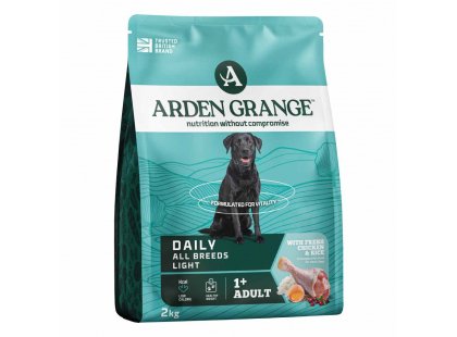 Фото - Arden Grange (Арден Грендж) Light – сухой корм для собак с избыточным весом (с курицей и рисом) сухой корм Arden Grange (Арден Грендж) Light – сухой корм для собак с избыточным весом (с курицей и рисом)