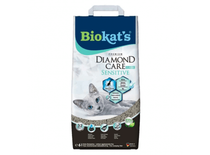 Фото - Biokat's Dimond Care Sensitive Classic бентонітовий наповнювач для котячого туалету наповнювачі Biokat's Dimond Care Sensitive Classic бентонітовий наповнювач для котячого туалету