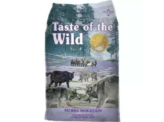 Фото - сухий корм Taste of the Wild SIERRA MOUNTAIN CANINE корм для собак зі смаженим ягням