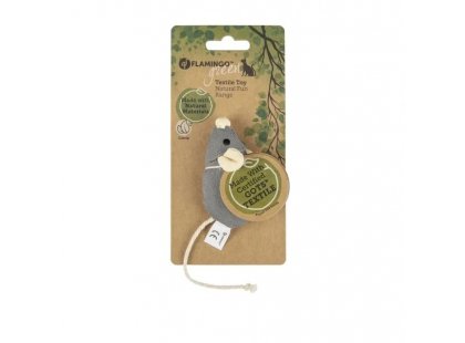 Фото 3 -  іграшки Flamingo Natural Fun Mouse екологічна іграшка з котячою м'ятою для котів МИШКА