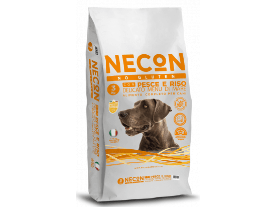 Фото - сухой корм Necon No Gluten Delscate Sea Menu сухой корм без глютена для собак всех пород МОРСКОЕ МЕНЮ