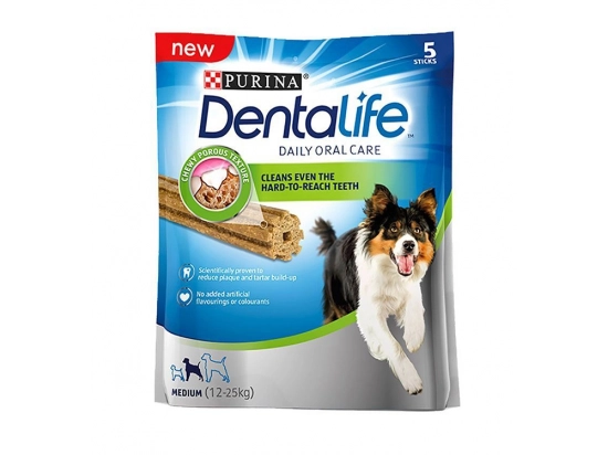 Фото - лакомства Purina Pro Plan (Пурина Про План) Adult Medium DentaLife Daily Oral Care лакомство для взрослых собак средних пород для здоровья полости рта