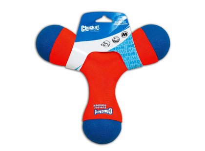 Фото 3 -  игрушки CHUCKIT Tri-bumper игрушка для собак ПЛАВУЧИЙ БУМЕРАНГ
