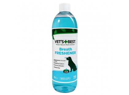 Фото - Vets Best Dental Breath Freshener спрей для свіжого подиху собак для зубів та пащі Vets Best Dental Breath Freshener спрей для свіжого подиху собак