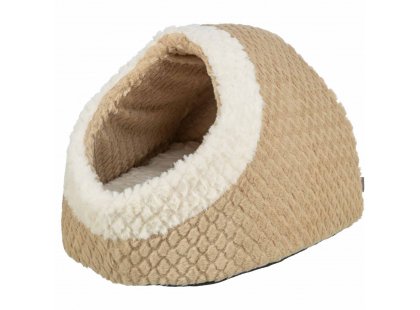 Фото - Trixie Kaline Mio домик для собак и кошек, коричневый/крем лежаки, матрасы, коврики и домики Trixie Kaline Mio домик для собак и кошек, коричневый/крем