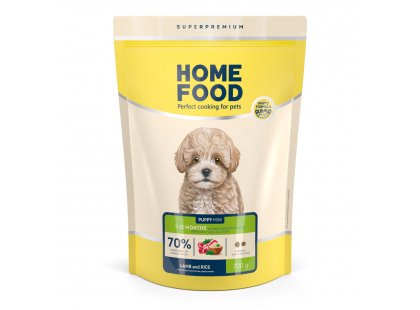 Фото - сухой корм Home Food (Хоум Фуд) Puppy Mini Lamb with Rice корм для щенков мелких пород ЯГНЕНОК и РИС