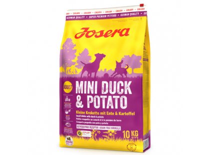 Фото 2 -  сухой корм Josera Mini Duck & Potato корм для собак мелких пород УТКА и КАРТОФЕЛЬ