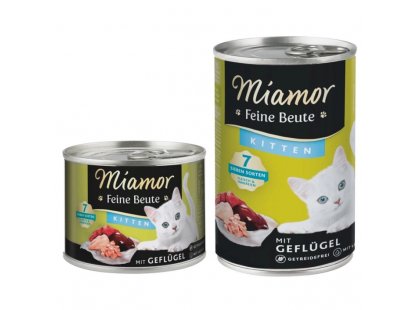 Фото 3 -  влажный корм (консервы) Miamor Feine Beute Kitten mit Geflügel беззерновой влажный корм для котят ПТИЦА