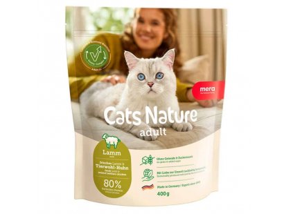 Фото 2 -  сухой корм Mera Nurture Adult Lamb сухой корм для кошек ЯГНЕНОК